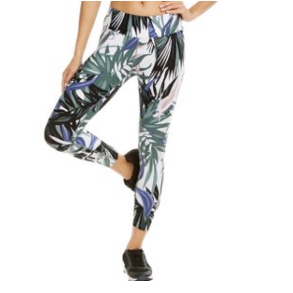 Calvin Klein Performance Wick Rainforest Print Activewear Bottoms.
